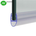 Waterproof Clear PVC plastic seal profiles for glass shower